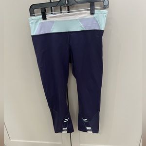 lululemon vintage multi color leggings size 8